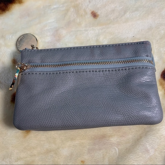 Deux Lux Handbags - Deux lux clutch wristlet wallet bag gray no strap